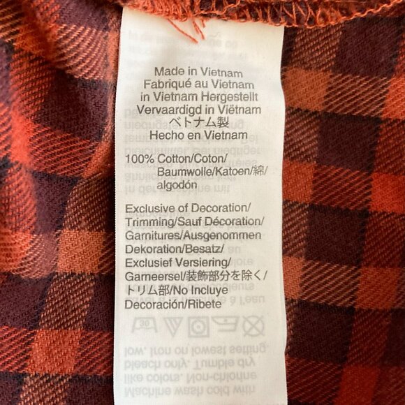 MADEWELL Flannel Bedtime Pajama Set Plaid in Reywood - Picture 13 of 14